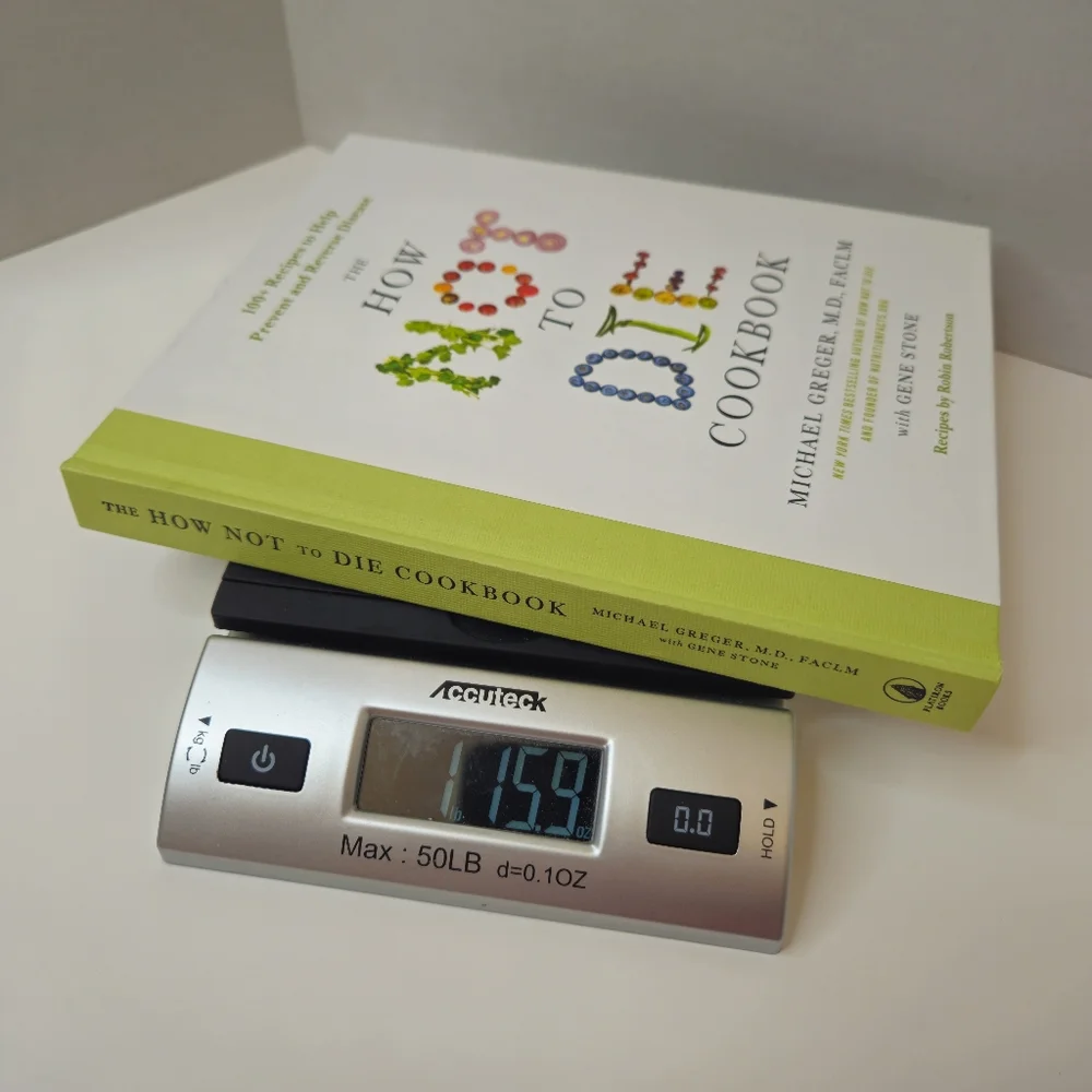The How Not To Die cookbook hardcover Michael Greger, MD FACLM 2017